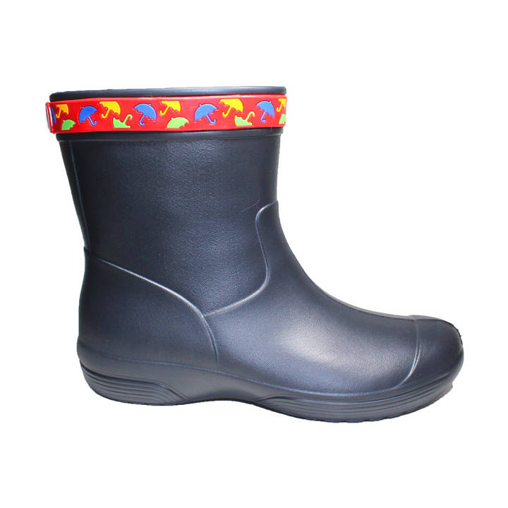 Чоботи Jose Amorales 119203 Темно-сині (червона ПВХ-стрічка парасольки)