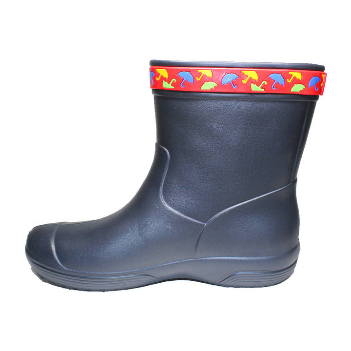 Чоботи Jose Amorales 119203 Темно-сині (червона ПВХ-стрічка парасольки)