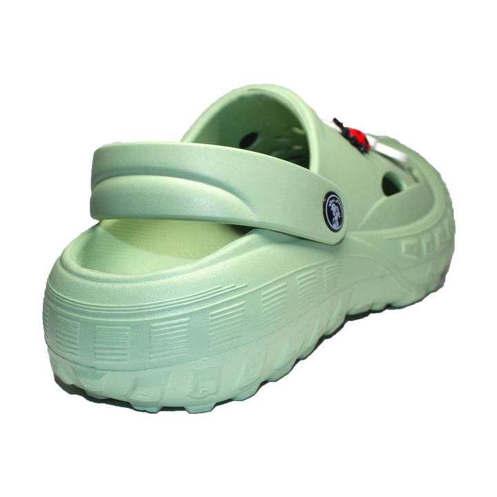 Сабо Жіночі Jose Amorales 124054 Оливкові з Білими квітами