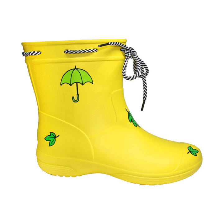 Чоботи Жіночі Jose Amorales 119601 Жовті з принтом