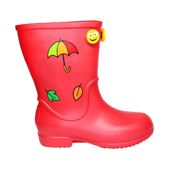 Чоботи ЕВА дитячі Jose Amorales 123120 Червоні з принтом