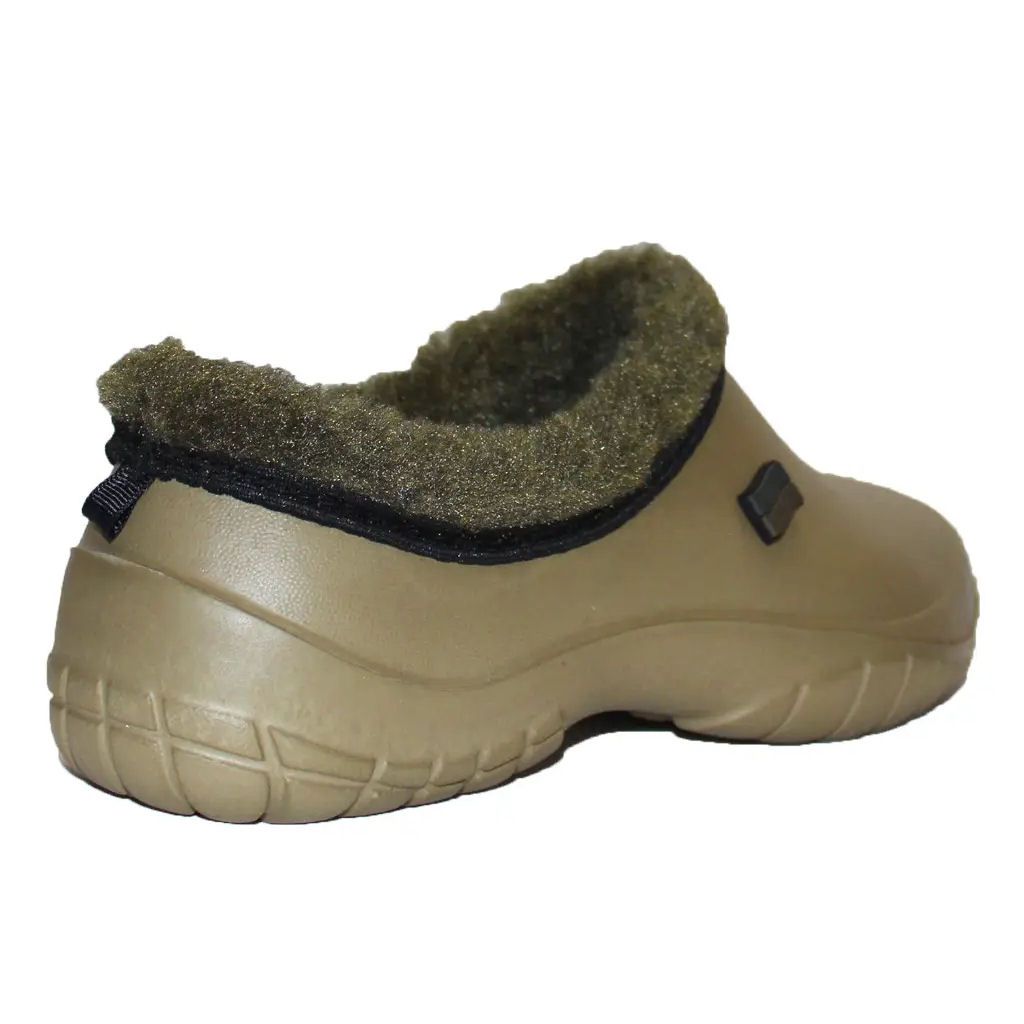 Калоші ЕВА з хутряною окантовкою чоловічі Jose Amorales 117451 Бежеві