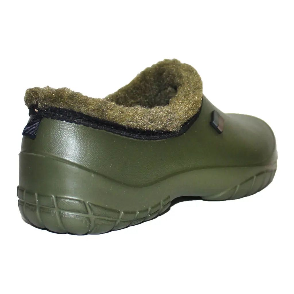 Калоші ЕВА з хутряною окантовкою чоловічі Jose Amorales 117454 Хаки